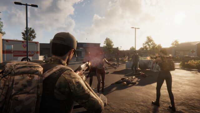 PVE-Kämpfe kommen in CrisisX schon ganz zu Beginn des Tutorials vor. 